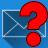 Envelope with a question mark icon