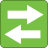 Left and Right Arrows icon