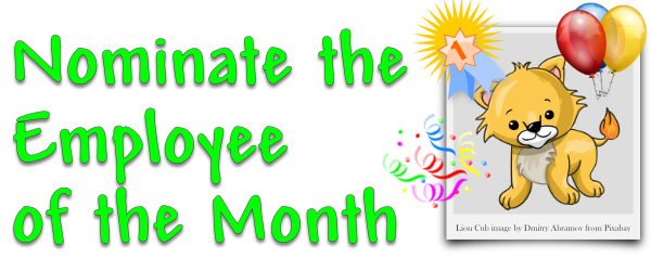 Nominate Employee of the Month 